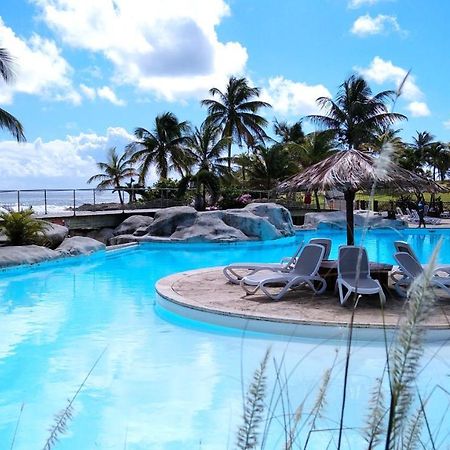 Studio Avec Grande Piscine, Plage Vanille Caraibes Saint-Francois  Exterior foto